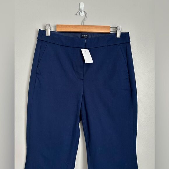 NWT J. Crew Factory Kelsey Cotton Flare Pant Trousers - Picture 4 of 11